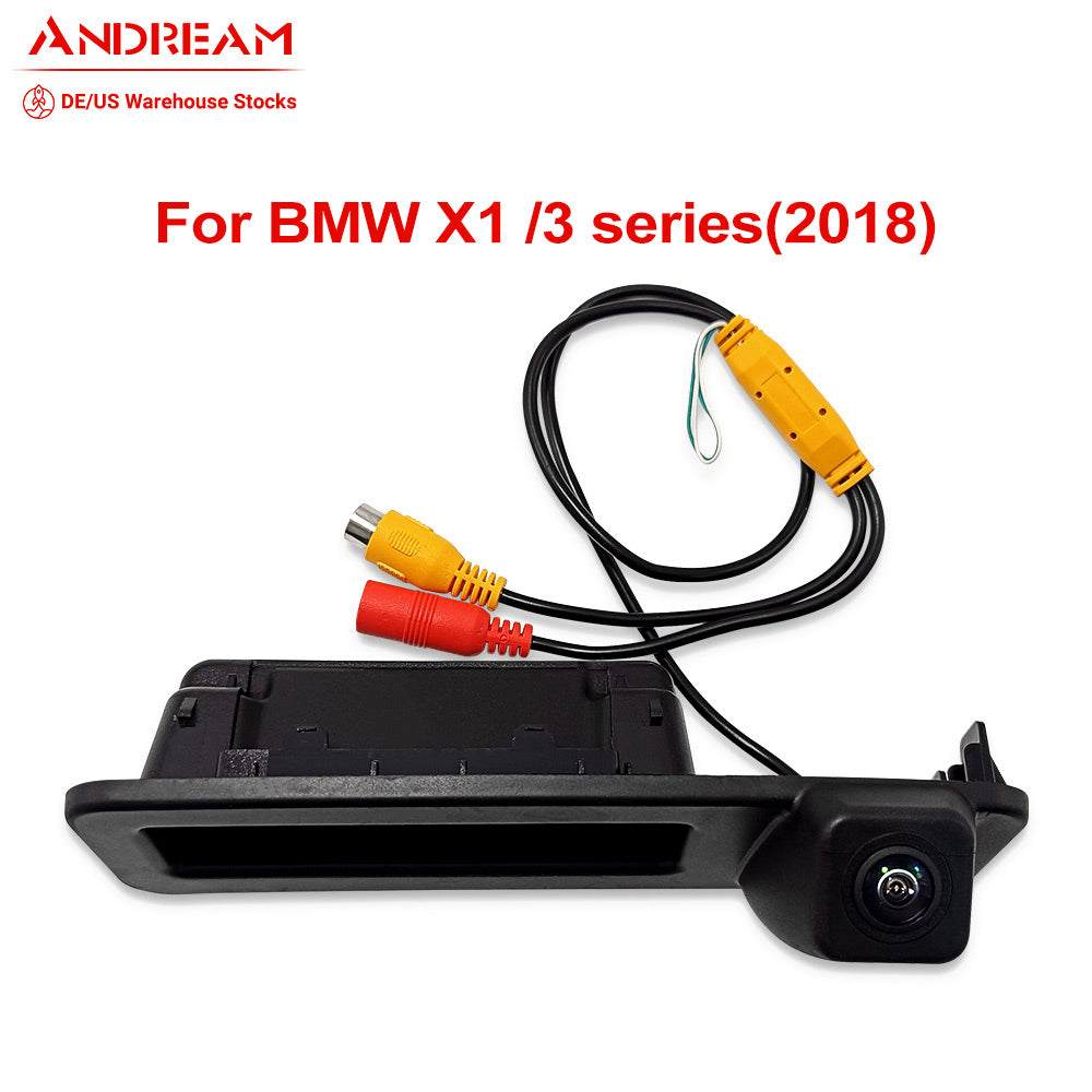 AHD 1080P CCD Trunk Handle Rear View Camera For BMW X1/3 series(2018)