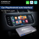 Andream Wireless CarPlay & Android Auto OEM Adapter Interface Module Box for Seamless Connectivity in Land Rover Sport Evoque Vogue Discovery 4 and Jaguar XE XF