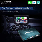 Andream Wireless CarPlay Android Auto MMI Interface Adapter Prime Retrofit For Mercedes Benz NTG 4.5 4.7 4.8 5.0 5.1 Mirror Link Navigation Box Kit.