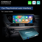 Andream Wireless Carplay For Lexus GS/LS/ES/IS/UX/LX/RC/NX/RX Android Auto Automatic Interface Box Mirror Multimedia AirPlay Interface Box.