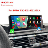 Andream 8.8" 10.25" Wireless Apple CarPlay Android Auto Car Multimedia Head Unit For BMW 3 Series E90 E91 E92 E93 Touch Screen Upgrade.