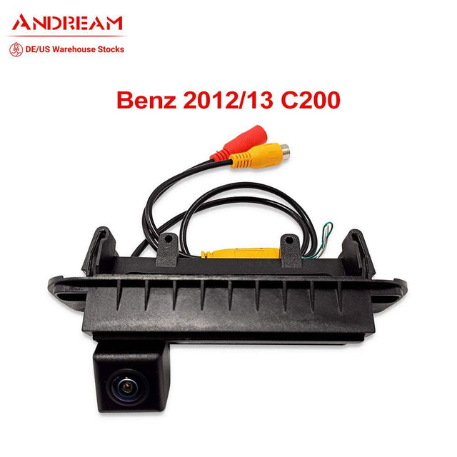 AHD 1080P CCD Trunk Handle Rear View Camera For Benz 2012/13 C200