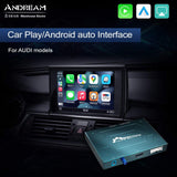 Andream Wireless Apple CarPlay MirrorLink For Audi Q3 Q5 Q7 A1 A3 A4 A5 A6 A7 A8 S5 S7 with 3G/3G+/MIB MMI/Symphony/Concert Prime Multimedia Box.