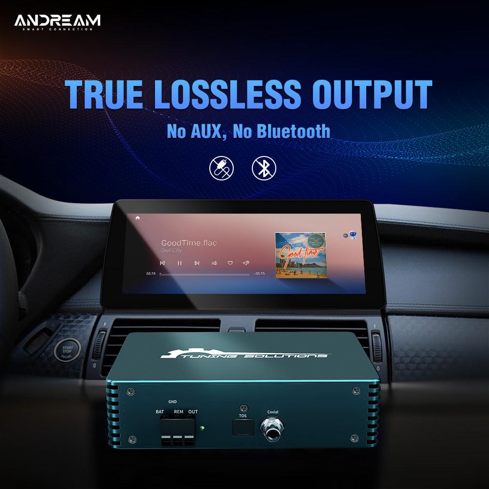 Andream Android Auto Touchscreen Hi-Fi DSP Audio Upgrade Optical Decoder Optical Sound For BMW EVO 1 2 3 4 5 Series X1 X2 X3 Navigation Carplay