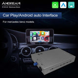 Andream Wireless CarPlay Android Auto MMI Interface Adapter Prime Retrofit For Mercedes Benz NTG 5.5 6.0 Mirror Link Navigation Box Kit GPS Upgrade.