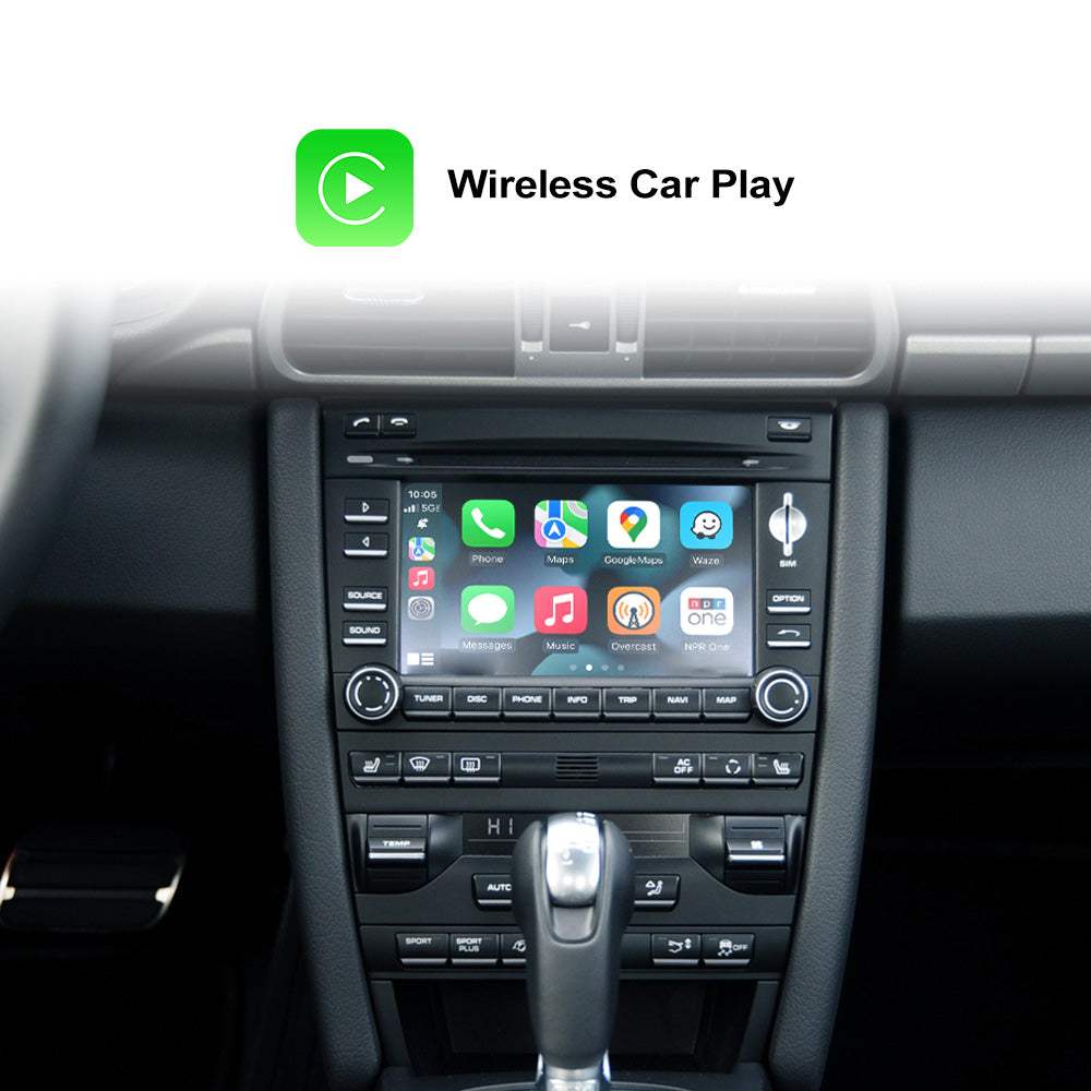 Andream Wireless CarPlay Android Auto MMI Interface Adapter Prime Retrofit Kit For Porsche 911 Bosxter Cayman Macan Cayenne Panamera  PCM3.0 PCM4.0.