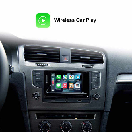 Andream Wireless Carplay Android Auto Interface Box Module For Volkswagen VW Golf Passat Lingdu Tiguan Teramont 2014-2018 Navigation MMI MIB System.