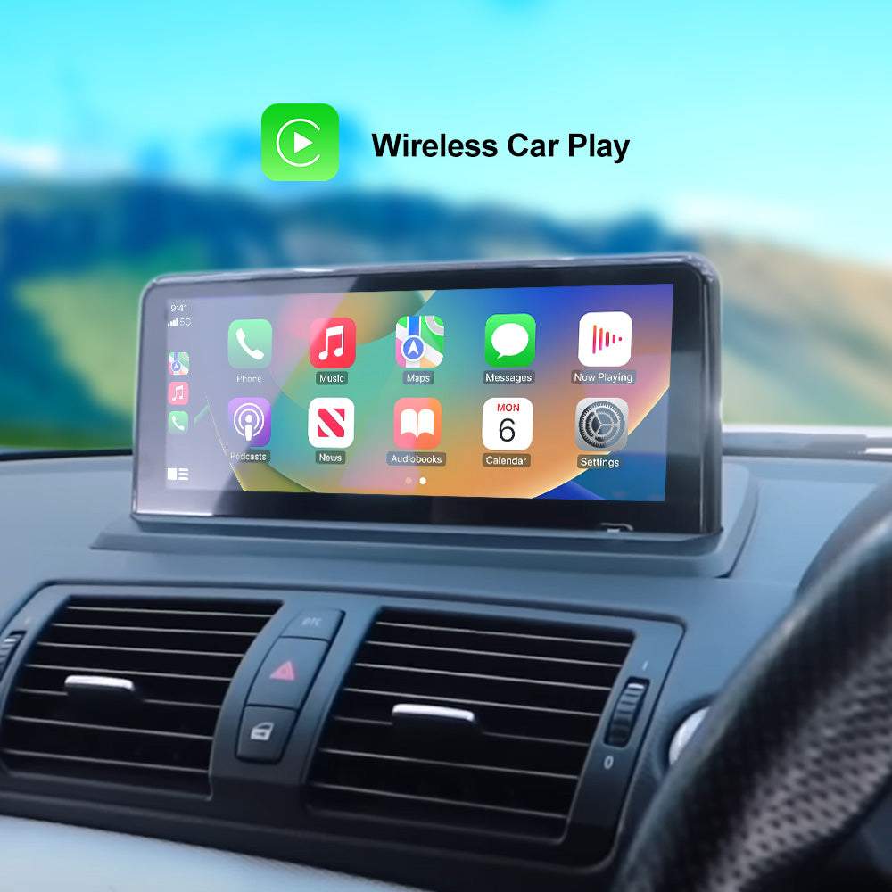 Andream 10.25" Wireless CarPlay Android Auto Car Multimedia Head Unit  For BMW Series1 E87 E88 E81 E82 2005-2014 IPS Carplay Touch Screen.