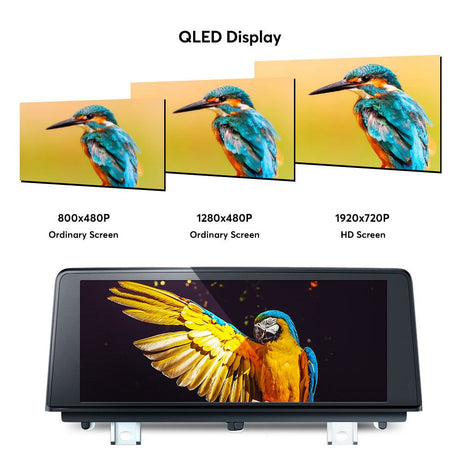 Andream 10.25" 8.8" Android 13.0 8G+128G Qualcomm 8-core IPS Car MultiMedia For BMW Series 3 F30 F31 Series 4 F32 F36 CIC NBT EVO System Touchscreen.