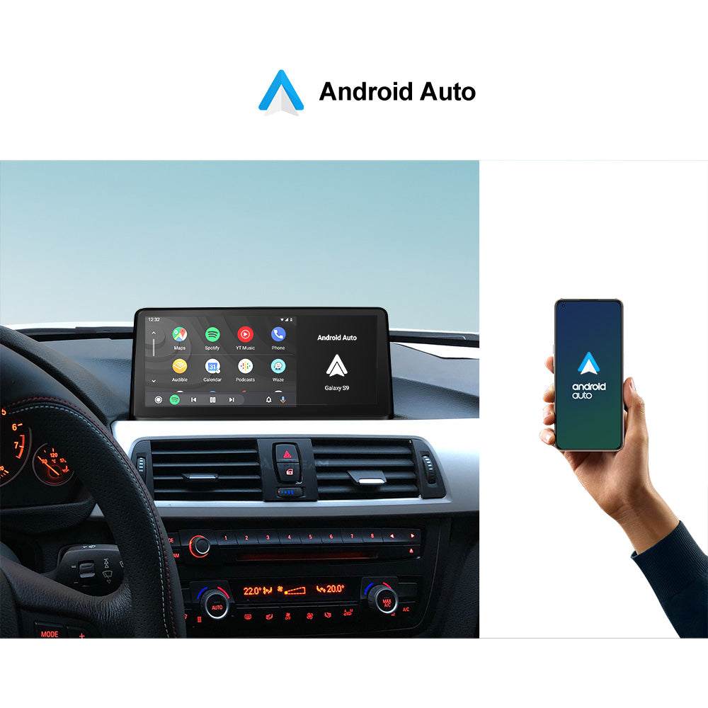 Andream 10.25"/8.8" Wireless Apple CarPlay Android Auto Multimedia Head Unit For BMW Series3 4 F30 F31 F34 F32 F33 F36 F80 GPS Navigation Stereo.