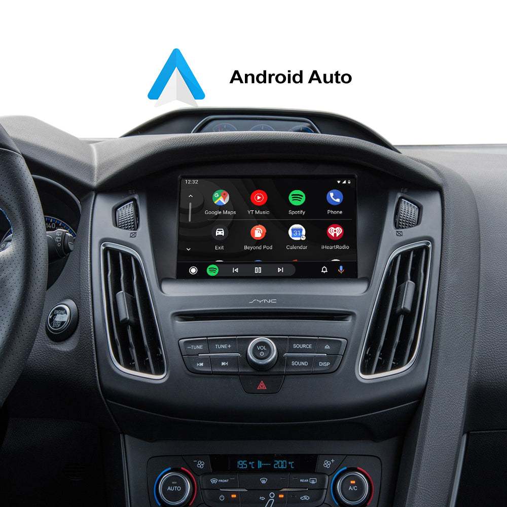 Andream Wireless Ios Carplay Android Auto Retrofit Interface Box For Ford Sync2 Focus Fiesta Escape 2013-2019 Central MMI Media Radio Navigation Upgrade