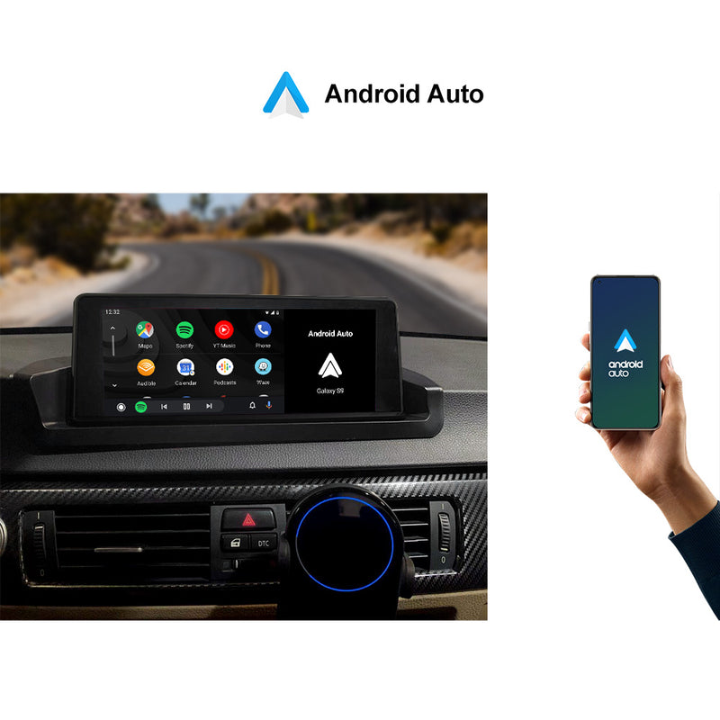 Andream 8.8" 10.25" Wireless Apple CarPlay Android Auto Car Multimedia Head Unit For BMW 3 Series E90 E91 E92 E93 Touch Screen Upgrade