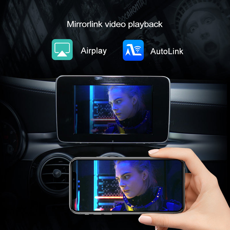 ② Mercedes Android Auto/Carplay & encode, menu AMG, inférieur