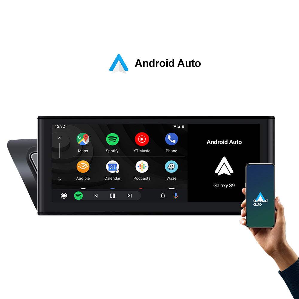 Andream 10.25'' 12.3'' Touchscreen Carplay Android Auto Interface For Audi A3 A4 A5 Q3 Q5 Q7 Android13.0 8+128GB GPS Car Multimedia Player Navigation.