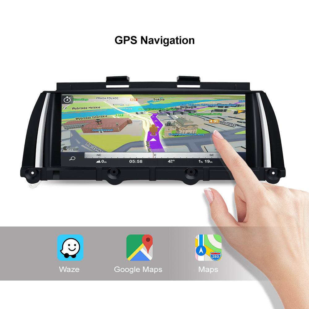 Andream 8.8" Android 13 8+128G Qualcomm Octa-core 8G+128GB Car Interface MultiMedia For BMW X3 F25 X4 F26 CIC NBT GPS Navigation Touchscreen Head Unit.