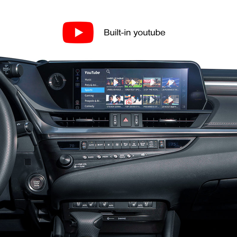 Multimedia interface wireless CarPlay/Android Auto/Mirroring