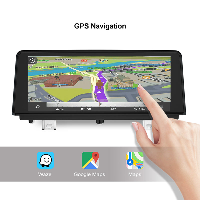 Andream 8.8" Android 13.0 8G+128G Qualcomm Octa-Core Built-in 4G-LTE GPS Navigation MultiMedia For BMW Series 1 2 F20 F21 2011-2017 Screen Upgrade