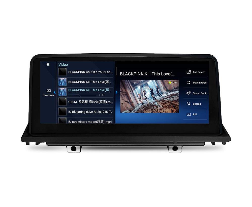 Andream 10.25" Android 13.0 8G+128G Qualcomm Octa-core MultiMedia For BMW X5 E70 X6 E71 2007-2014 Car Radio Bluetooth Smart Navigation Video Player.