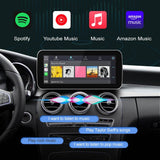 Andream Wireless Carplay Android Auto Linux Touchscreen For Mercedes Benz B C E-Class GLE GLC GLK NTG4.0/NTG4.5/NTG5.0 Google Multimedia Stereo Radio