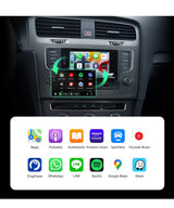 Andream Wireless Carplay Android Auto Interface Box Module For Volkswagen VW Golf Passat Lingdu Tiguan Teramont 2014-2018 Navigation MMI MIB System.