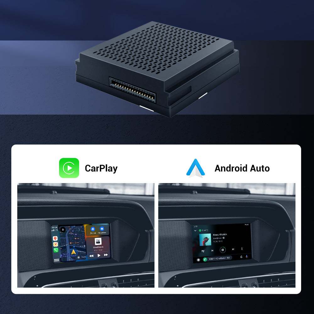 Andream Wireless CarPlay for Mercedes Benz A B C E CLA GLA GLK ML NTG4.5 Benz Becker With Android Auto Mirror Link AirPlay.